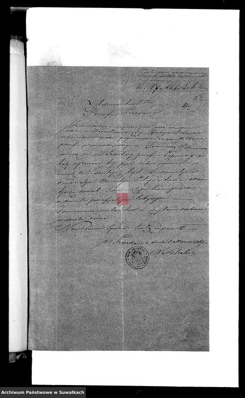 image.from.unit.number "Dowody posługujące do zawartych i spisanych aktów małżeństw przed Urzędnikiem Stanu Cywilnego Parafii Rzym.- katolickiej Lejpuńskiej w 1867 roku"