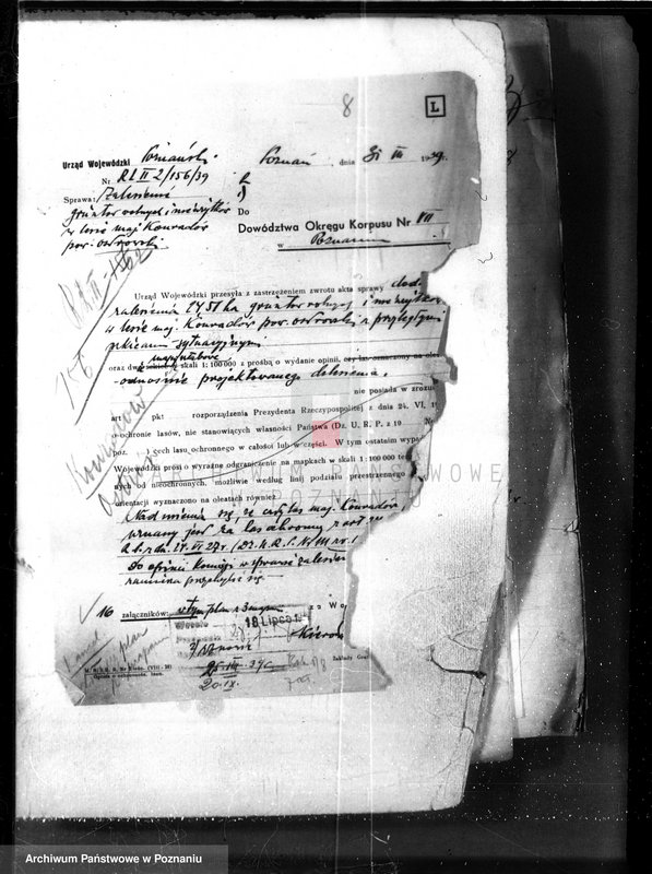 image.from.unit.number "Majętność / leśna/ Konradów w powiecie ostrowskim"