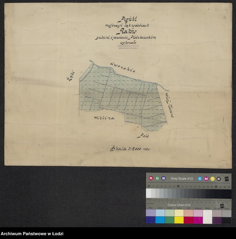 Obraz 1 z jednostki "Projekt melioracji łąk w dobrach Raków ..."