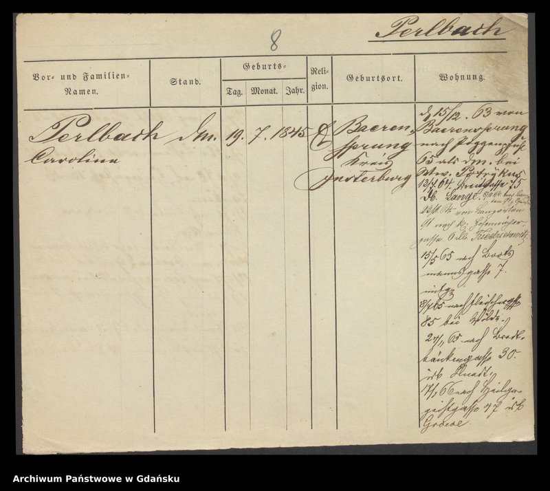 image.from.unit.number "Karty meldunkowe: Peplau - Peters Christine"