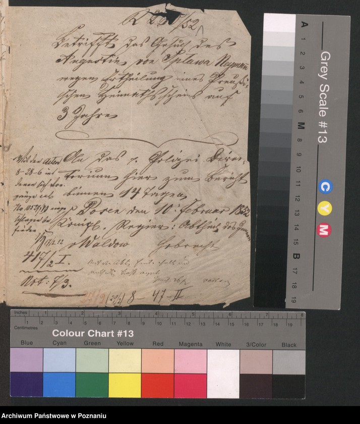 Obraz 4 z jednostki "A. betr. Augustin von Spława - Neyman Gutspächter"