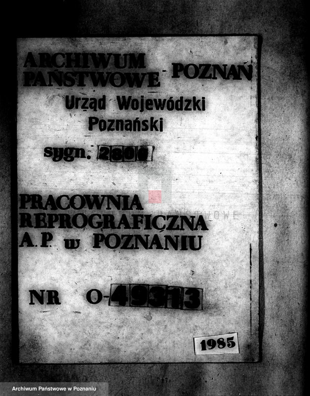Obraz 1 z jednostki "Operat szacunkowy majątku Złotowo powiatu szubińskiego"