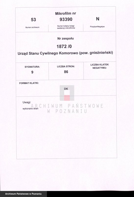 Obraz 2 z jednostki "Księga zgonów"