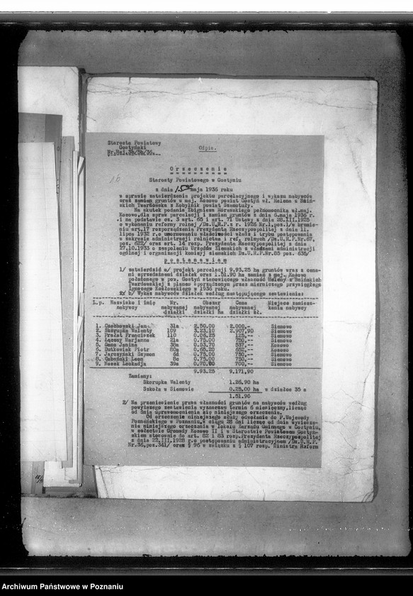 Obraz 20 z jednostki "Parcelacja prywatna Pępowo powiatu gostyńskiego"