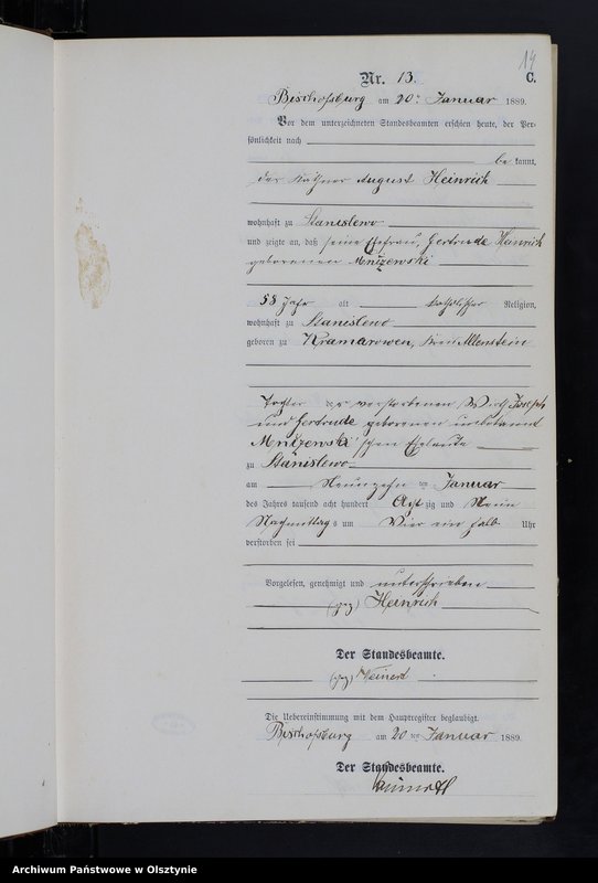 image.from.unit.number "Sterbe-Neben-Register Nr 1 - 145"