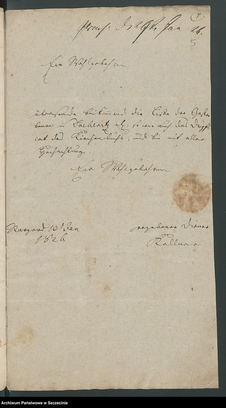 image.from.unit.number "Acta Generalia. Des Patrimonial Gerichts zu Döberitz [Dobrzyca] enthaltend die eingereichten Extracte aus den Kirchenbüchern wegen der seit den 1.sten Januar 1824. geborenen, gesorbenen und getrauten Personen. Bis 1846."
