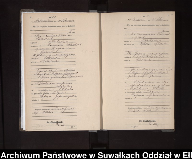 image.from.unit.number "Sterbe-Haupt-Register des Königlichen Preussischen Standes-Amtes Nikolaiken Kreis Sensburg"