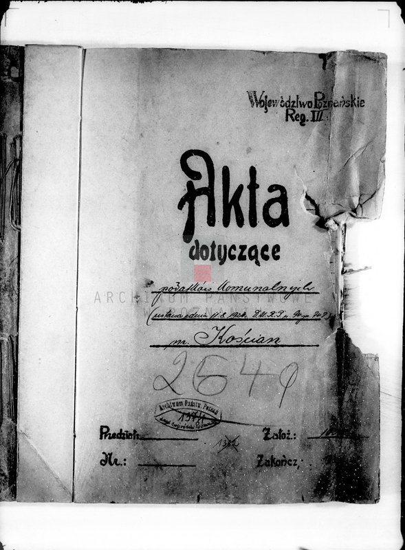 Obraz 4 z jednostki "Podatki komunalne miasta Kościana"