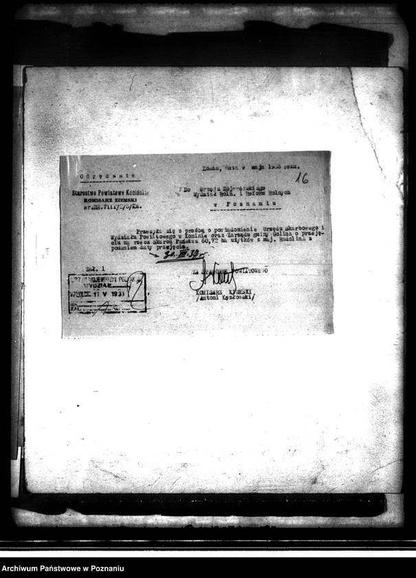 Obraz 20 z jednostki "Scalanie gruntów we wsi Kopojno powiatu konińskiego"