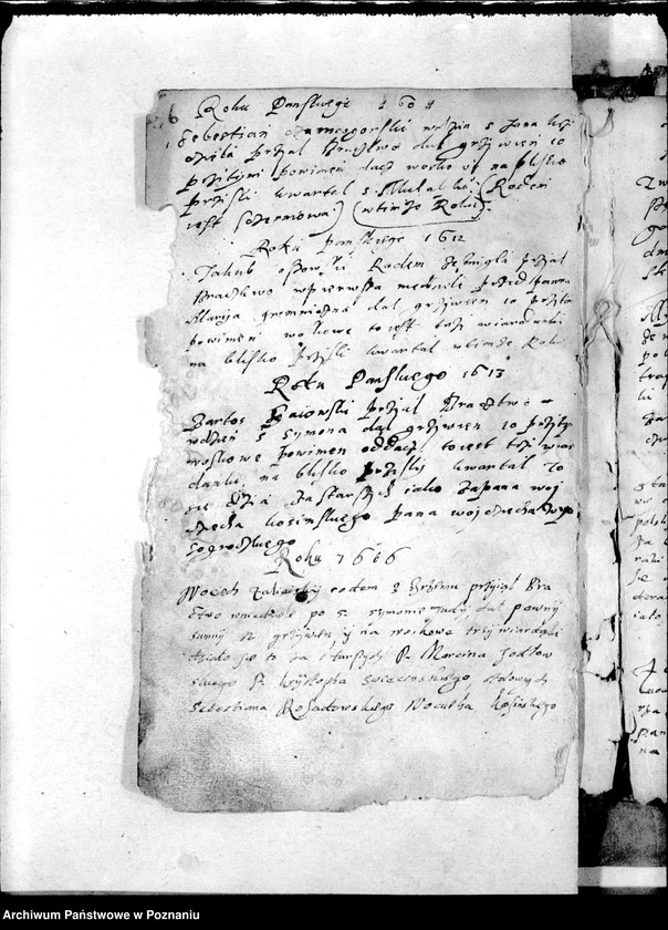 Obraz 10 z jednostki "Regestr bractwa bednarskiego renouatus roku pańskigo 1603 ...."