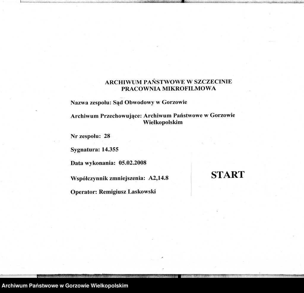 image.from.unit.number "Duplikate der Kirchenbücher von der Parochie Kladow: Kladow (Kłodawa), Heinersdorf (Chwalęcice), Himmelstädt (Mironice), Marienspring (Marzęcin)"