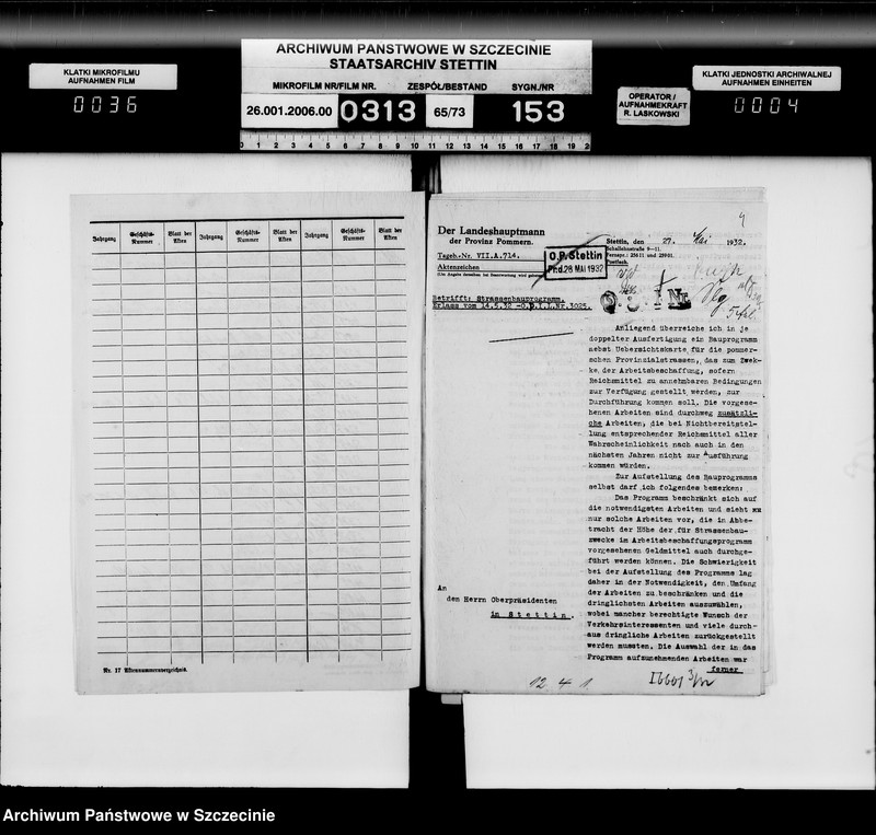 image.from.unit.number "Arbeitsbeschaffungsprogramm - Strassenausbau, vol. I"