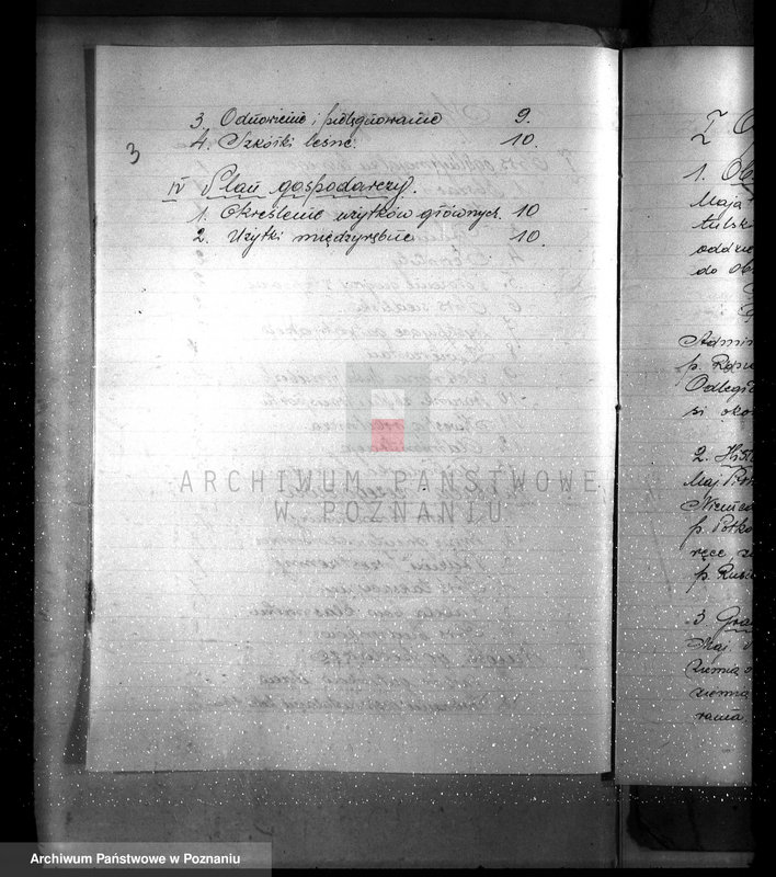 Obraz 7 z jednostki "Plan urządzenia gospodarstwa leśnego dla lasu majętności Piotrowo powiat szamotulski 1934-1944"