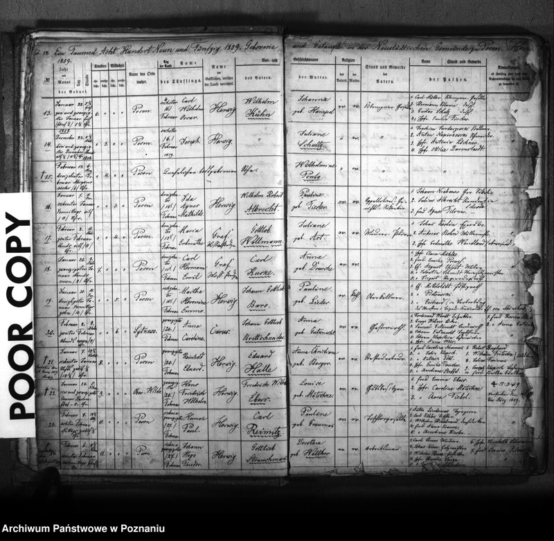 Obraz 15 z jednostki "Taufbuch"