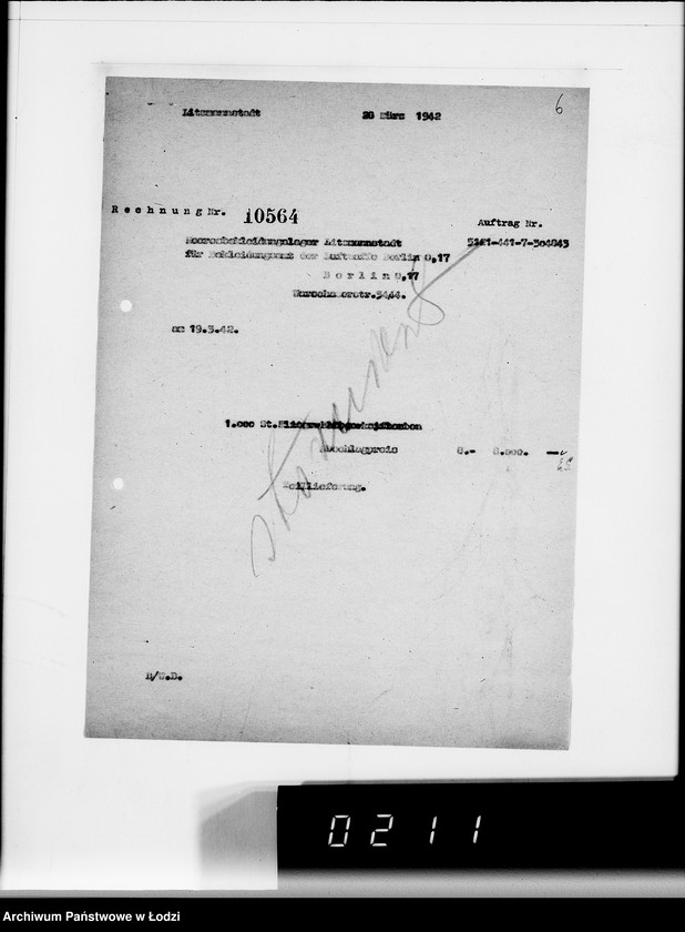 Obraz 10 z jednostki "441 Fliegerhauben Winter. Auslieferung"