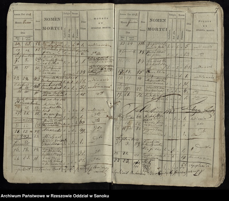 image.from.unit.number "Księga zgonów dla miejscowości Olchowce"