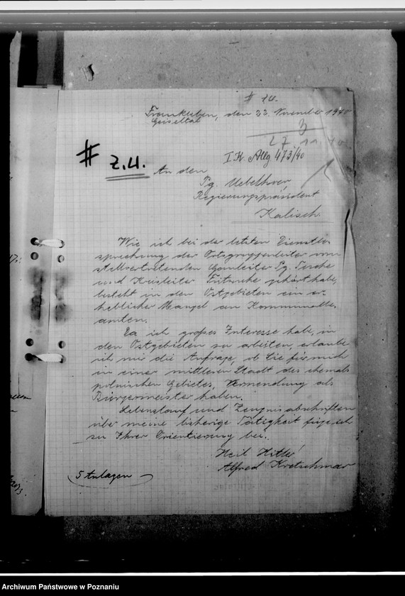 Obraz 7 z jednostki "Kretschmar, Alfred - komisarz obwodowy"