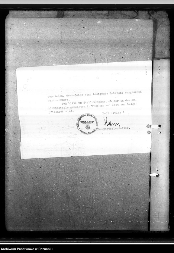 Obraz 6 z jednostki "Gewinnung von Dienstkräften für den dauernden Einsatz - Kreis Wollstein (Wolsztyn)"