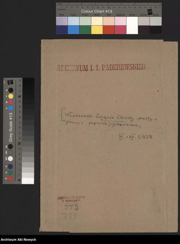 image.from.unit.number "Włościański Związek Oświaty - prośby o pomoc i poparcie, wydawnictwa - broszury antykomunistyczne"