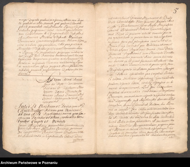 Obraz 7 z jednostki "Acta coram officio consulario Posnaniensi."