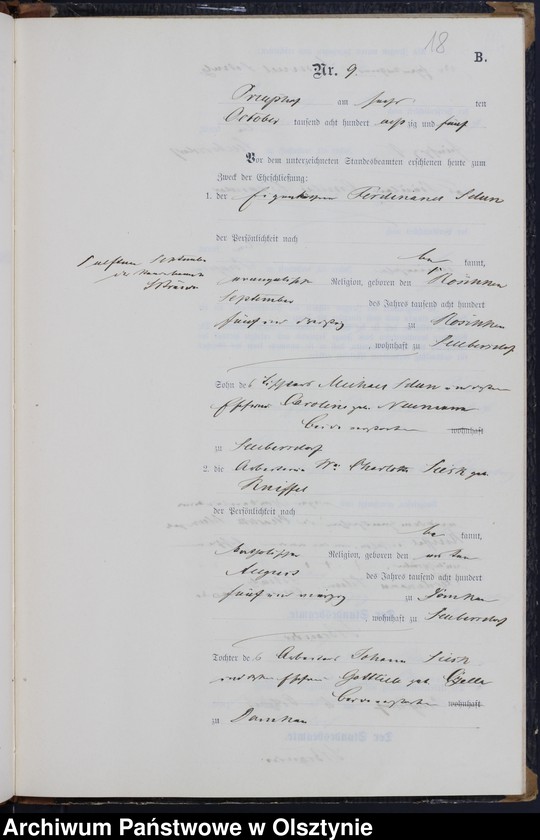 image.from.unit.number "Heiraths-Neben-Register Nr 1 - 16"