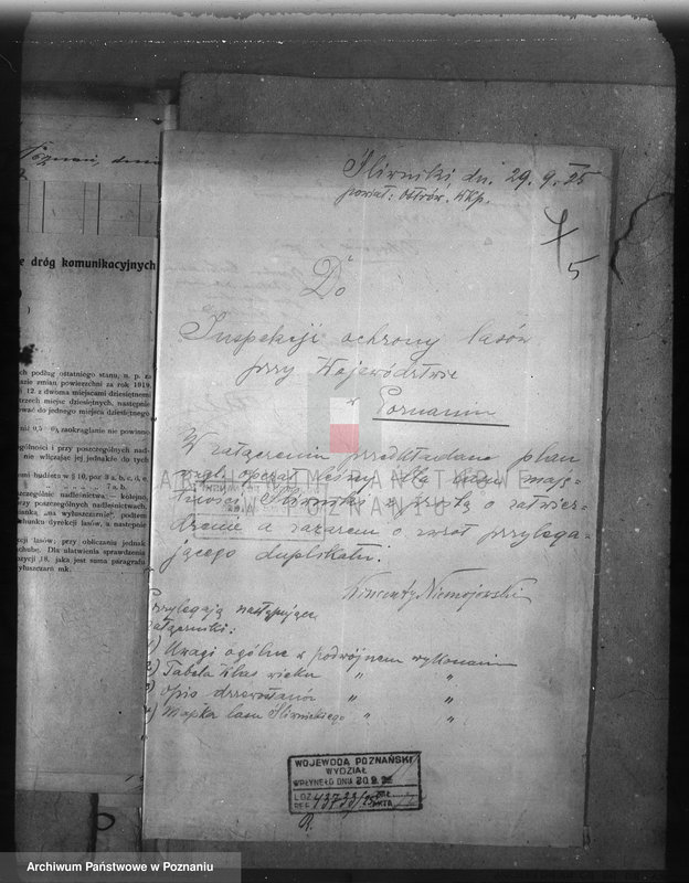 Obraz 9 z jednostki "Nadzór nad gospodarką w lasach majętności Śliwniki powiat ostrowski"