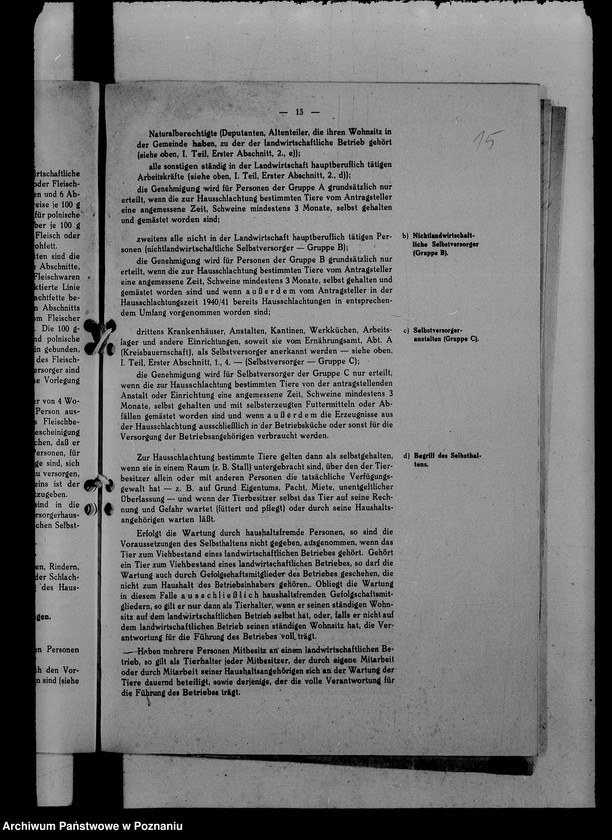 Obraz 19 z jednostki "Okólniki Landesernährungsamt w Poznaniu"