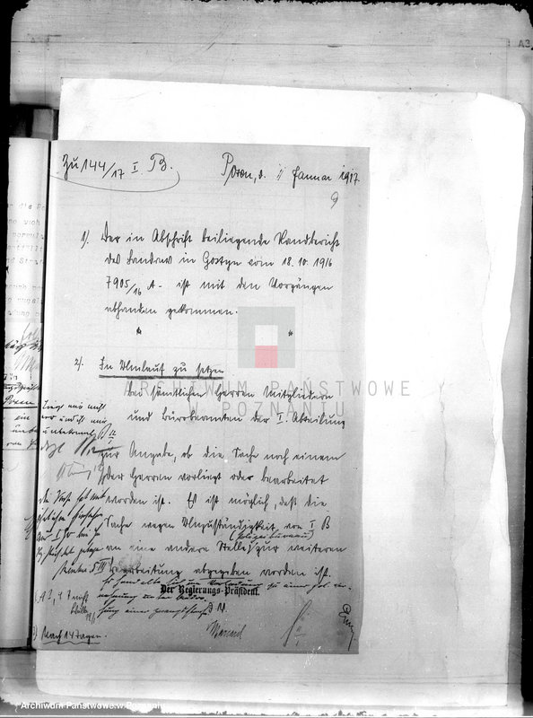 Obraz 13 z jednostki "Die Verwaltung der Stadt Punitz /Poniec/"