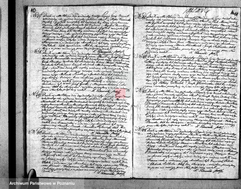 Obraz 7 z jednostki "Duplikat urodzonych, zaślubionych i zgonów"