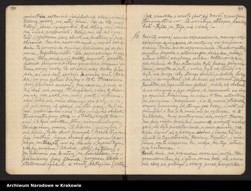 Obraz 5 z kolekcji "Wydane drukiem. Edycje źródłowe materiałów archiwalnych z zasobu ANK. cz.1; Dzienniki frontowe Kazimierza Filara z lat 1915-1918."