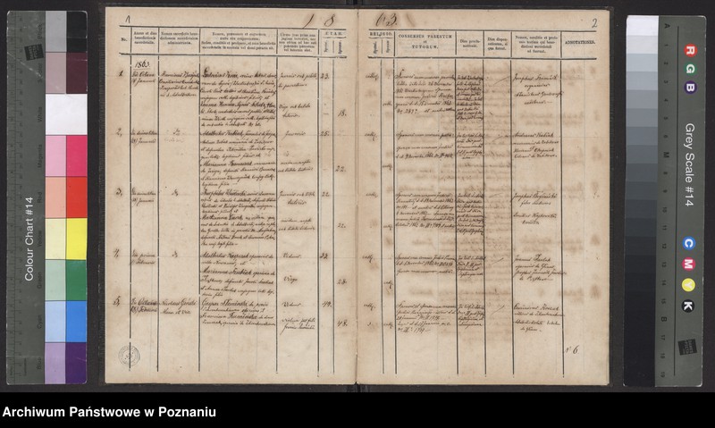 Obraz 3 z jednostki "Księga małżeństw"