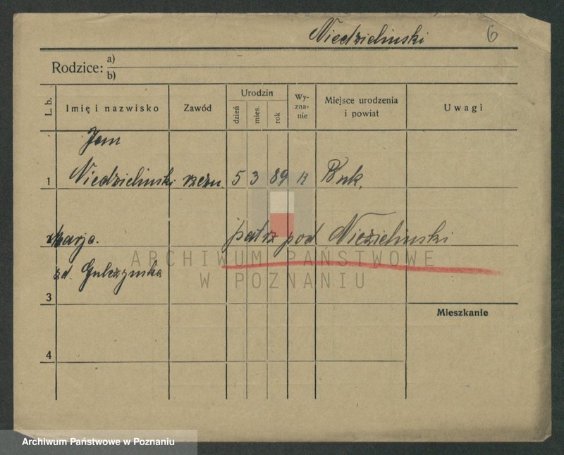image.from.unit.number "Niedzielewski - Niemier"