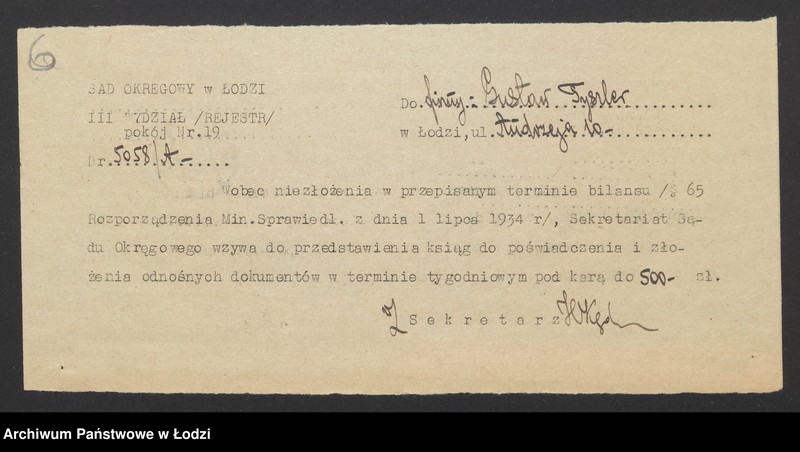 Obraz 8 z jednostki "Gustaw Tyszler – przedsiębiorstwo malarskie"