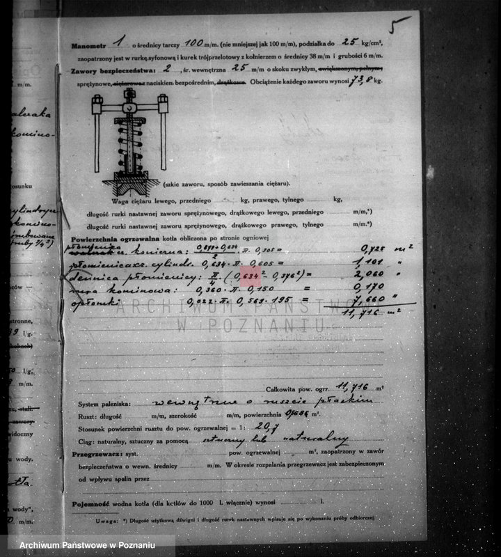 Obraz 9 z jednostki "Gospodarstwo rolne w Goraju pow. czarnkowski własność hr Hochberg później warsztat ślusarski P. Pietza w Obornikach nr woj. kotła 5236"