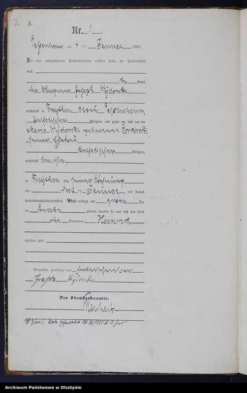 image.from.unit.number "Geburts-Haupt-Register Nr 1 - 75"