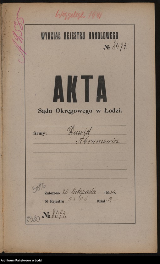 Obraz 2 z jednostki "Dawid Abramowicz- sklep spożywczy"