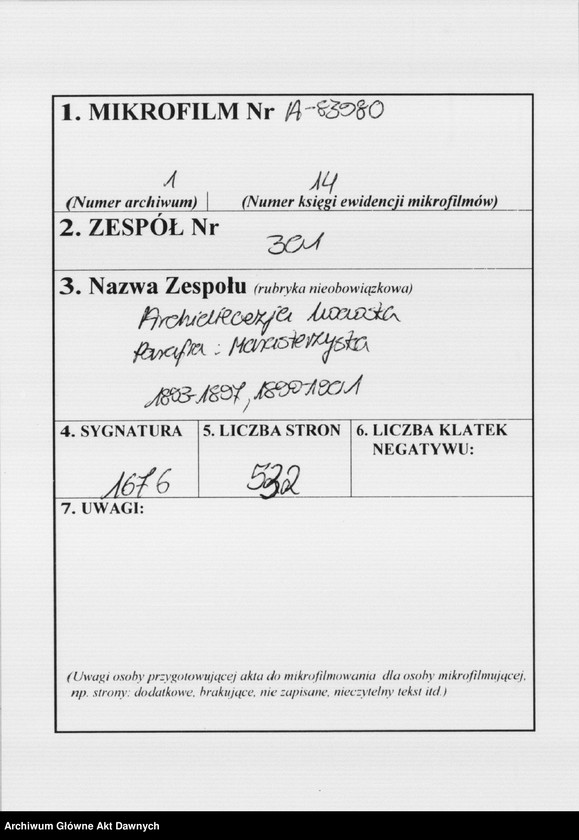 image.from.unit.number "Parafia: Monasterzyska. Dekanat: Buczacz. Księga metrykalna urodzeń, ślubów i zgonów dla miasta Monasterzyska i wsi: Berezówka, Bertniki z Czechowem, Dubienko, Folwarki, Huta Stara, Huta Nowa, Izabella, Komarówka*, Korościatyn*, Słobódka Górna, Słobódka Dolna, Wyczółki*."