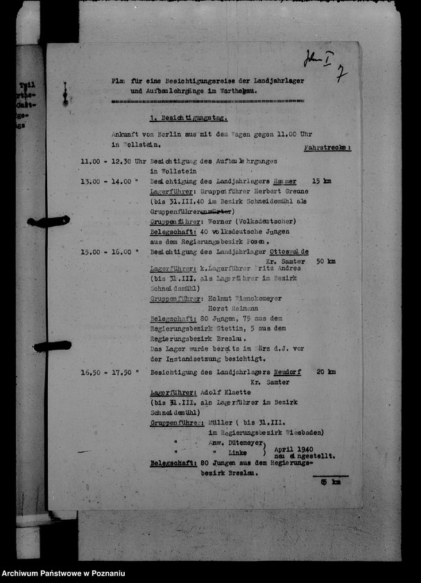 Obraz 11 z jednostki "Schriftwechsel. Stattsrat Schmit- Bodenstedt- Besuch im Warthegau"