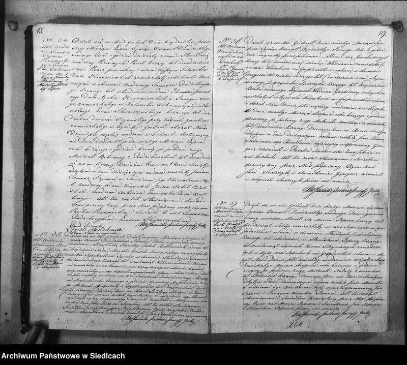 Obraz 12 z jednostki "Akta urodzin, małżeństw, zgonów"