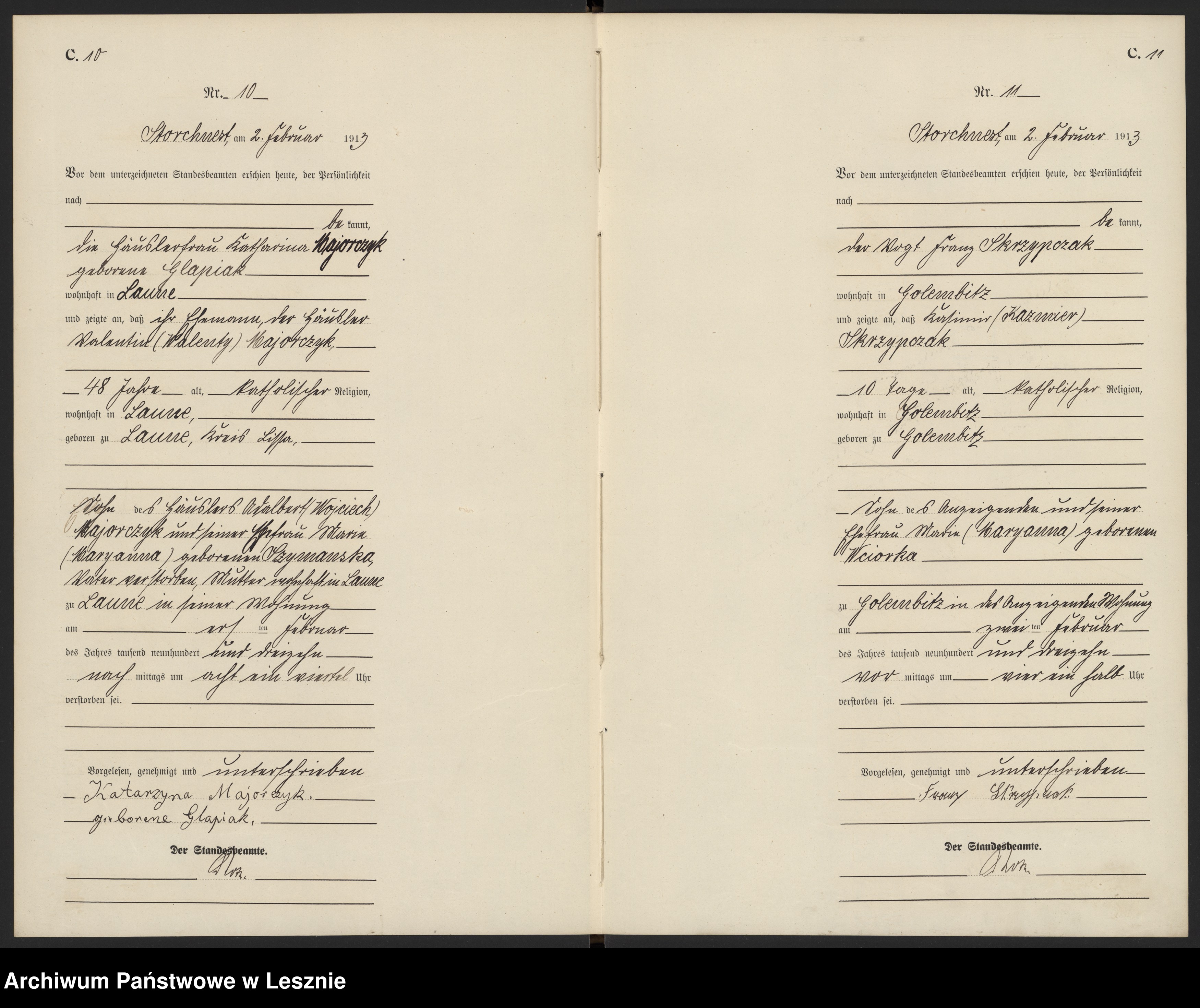 Skan z jednostki: [Księga zgonów]