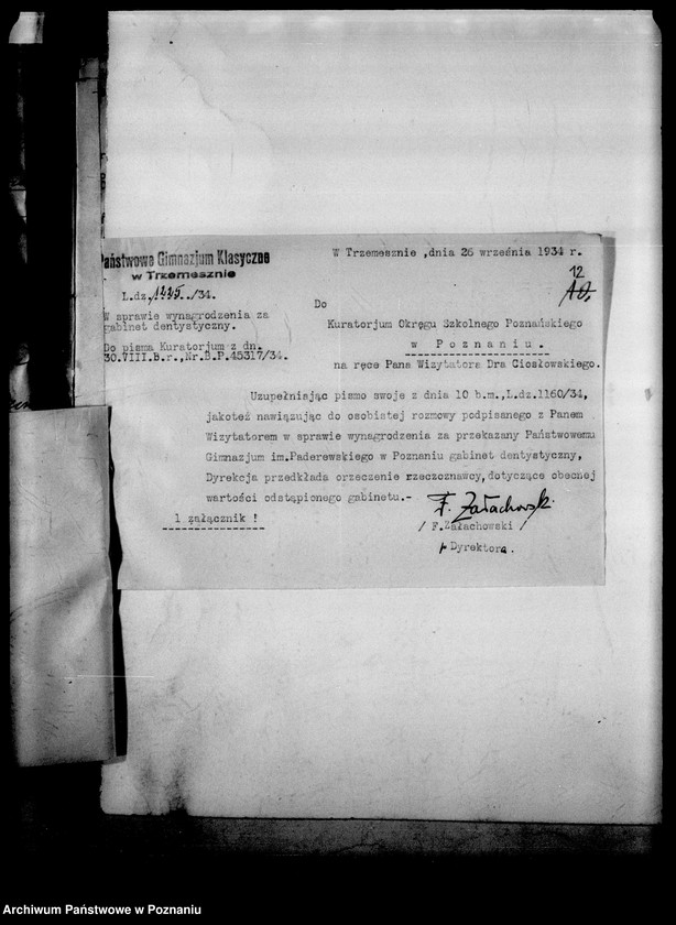 Obraz 15 z jednostki "Państwowe Gimnazjum- Trzemeszno"