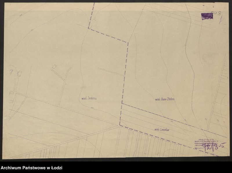 Obraz 5 z jednostki "Plan m. Łodzi 1: 2000. Sekcja SW 8"