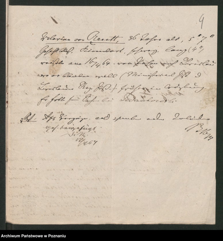 Obraz 16 z jednostki "A. betr. Valerian von Reutt, Stud. med. Freifrau von Richthofen geboren von Odjezierska, Josef Rogalewicz und Marie von Rogucka"