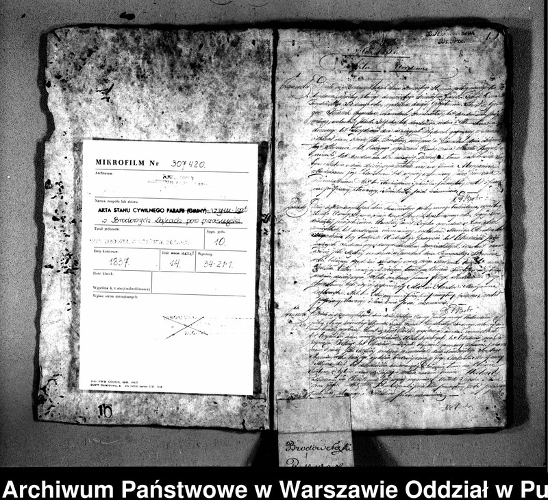 image.from.unit.number "Akta urodzeń, małżeństw i zgonów"