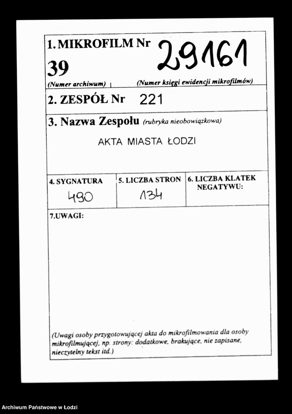 Obraz 2 z jednostki "Akta tyczące się grundkart"