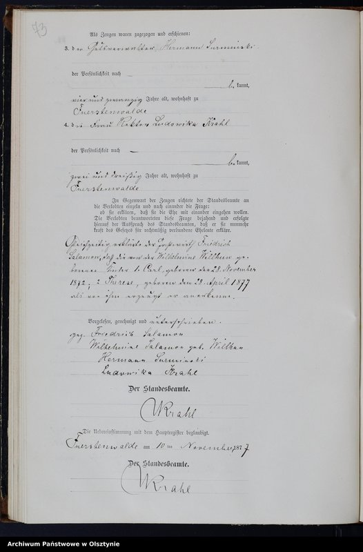 image.from.team "Urząd Stanu Cywilnego w Księżym Lasku pow. szczycieński"