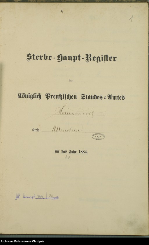 image.from.unit.number "Sterbe-Haupt-Register Nr 1 - 78"