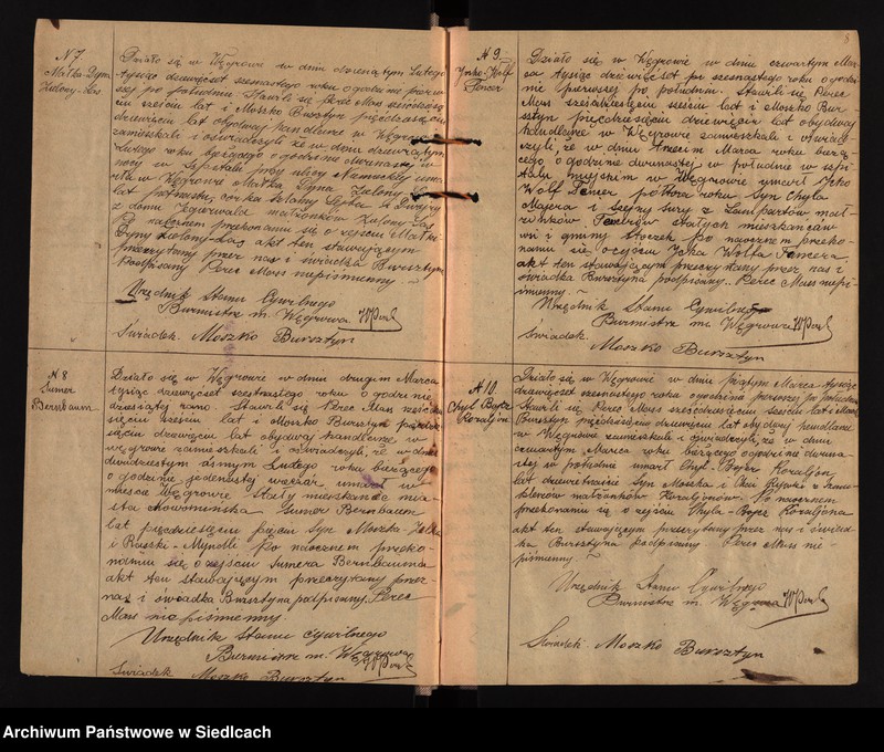 image.from.unit.number "Księga aktów zgonów wyznania mojżeszowego [wpisy od aktu 1 z listopada 1915 roku]"