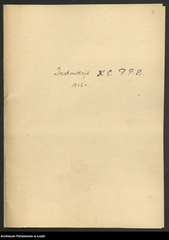 Obraz 5 z jednostki "Instrukcje, okólniki i szyfrogramy Komitetu Centralnego"