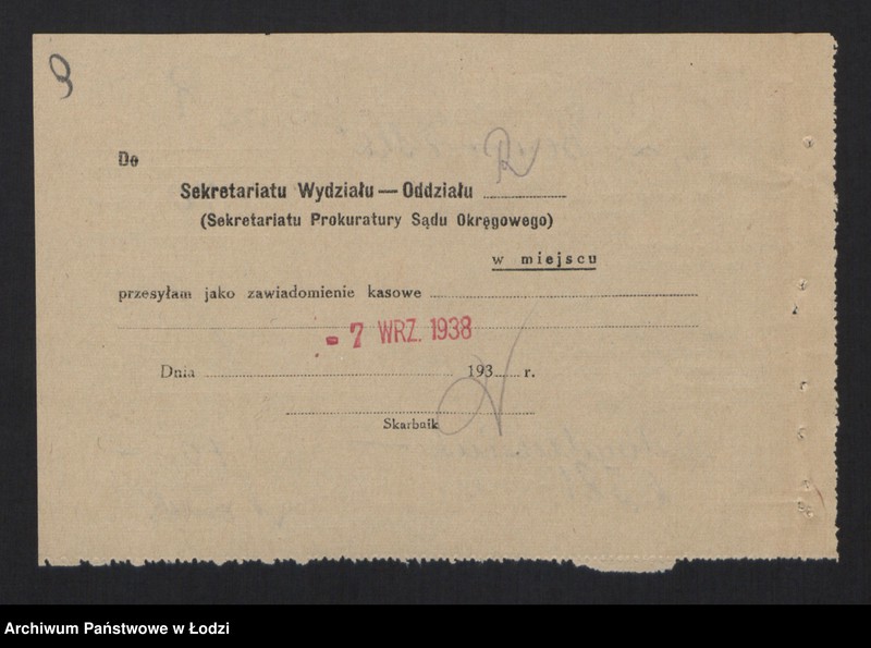 Obraz 11 z jednostki "Lejzor Bergier, Beniamin Berger- sprzedaż komisowa przędzy"